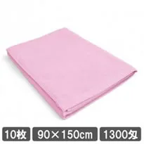 業務用タオル バスタオル 90×150cm ピンク 10枚セット エステサロン用タオル まとめ買い